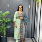 Fabric Mal Cotton Dupatta Dress